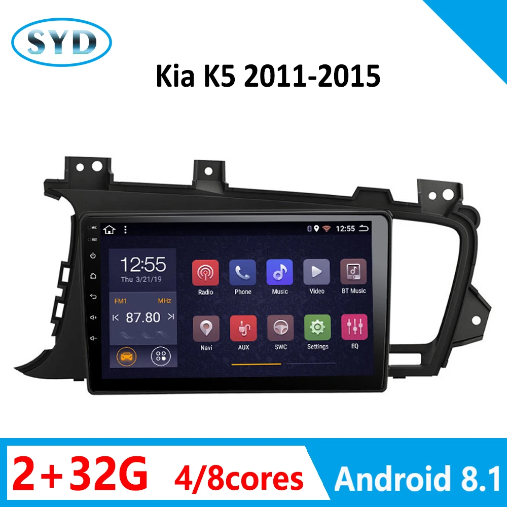 2G + 32G для Kia K5 2011 2015 автоматическое радио GPS навигация 9 &quotAndroid 8 1 мультимедийная