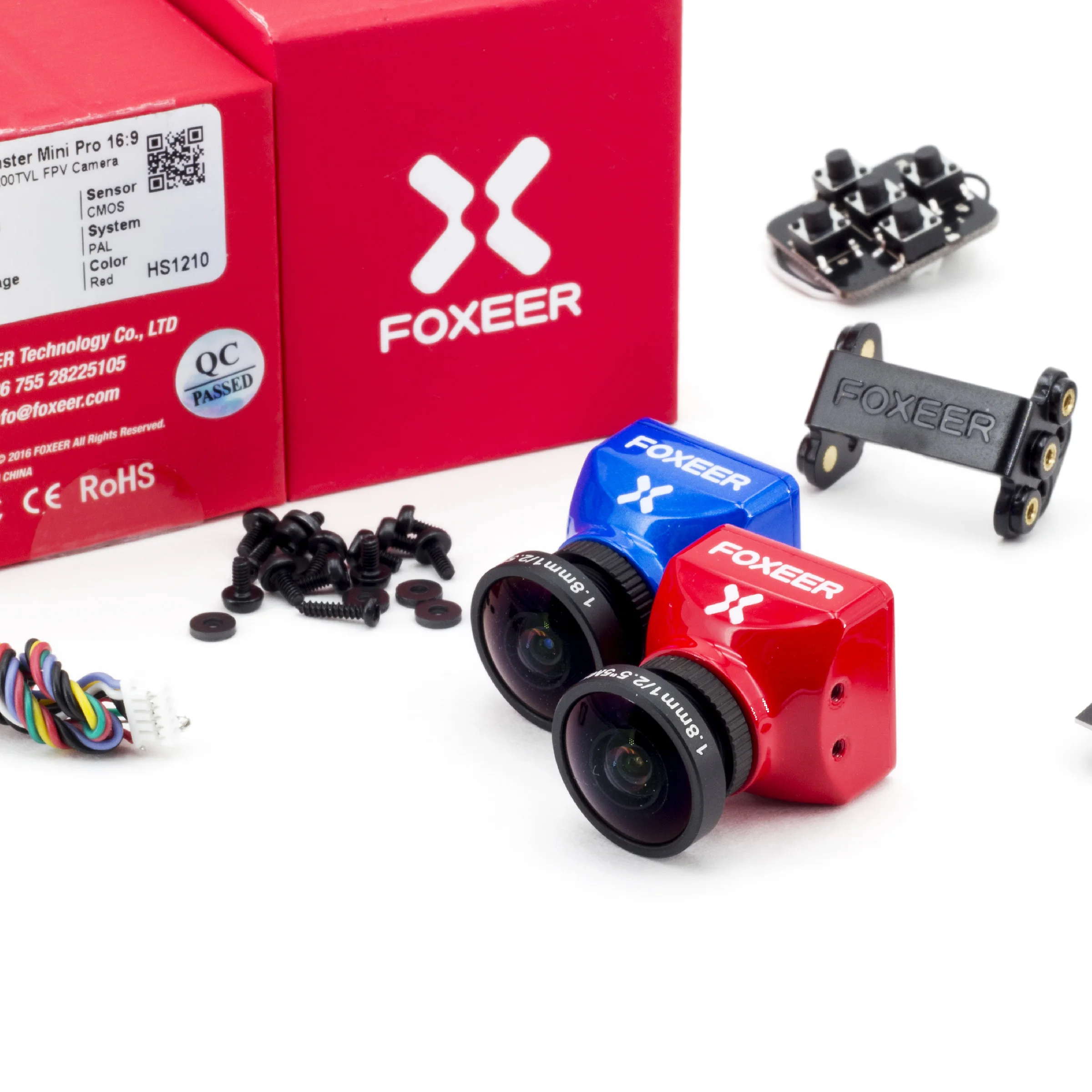 Камера FOXEER с беспилотным летательным аппаратом (uav) камера Pro mini beast 16:9 1200 TVL