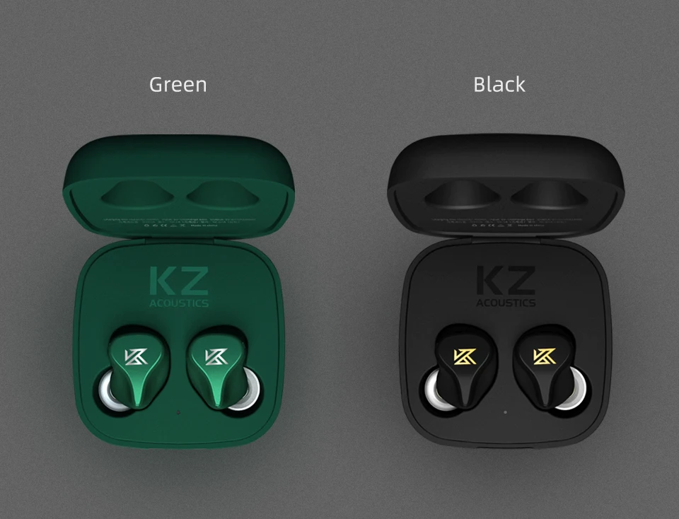 Новейшая модель Плотным верхним ворсом KZ Z1 наушники вкладыши TWS Bluetooth 5 0 True