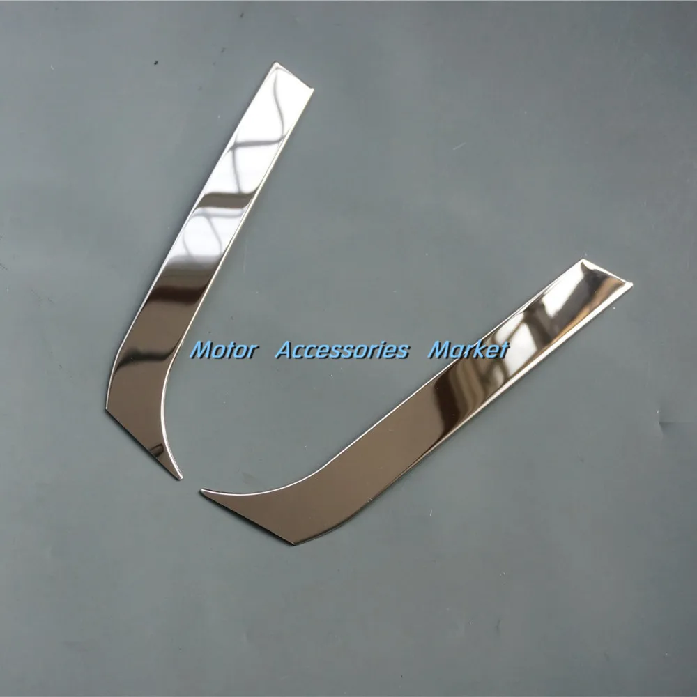 Новый хромированный багажник из нержавеющей стали лицензионные пластины