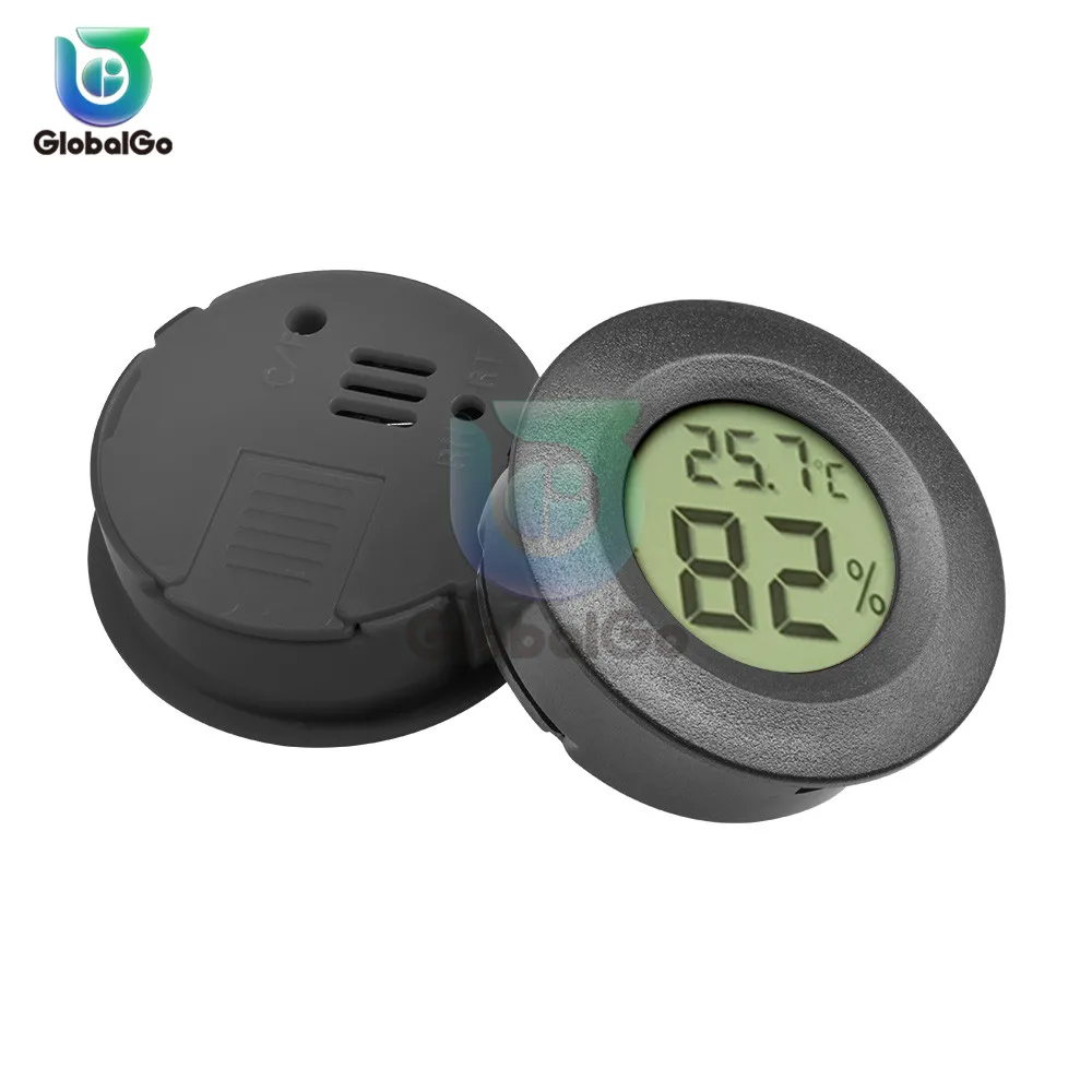 Удобный комнатный мини датчик температуры с цифровым ЖК дисплеем измеритель