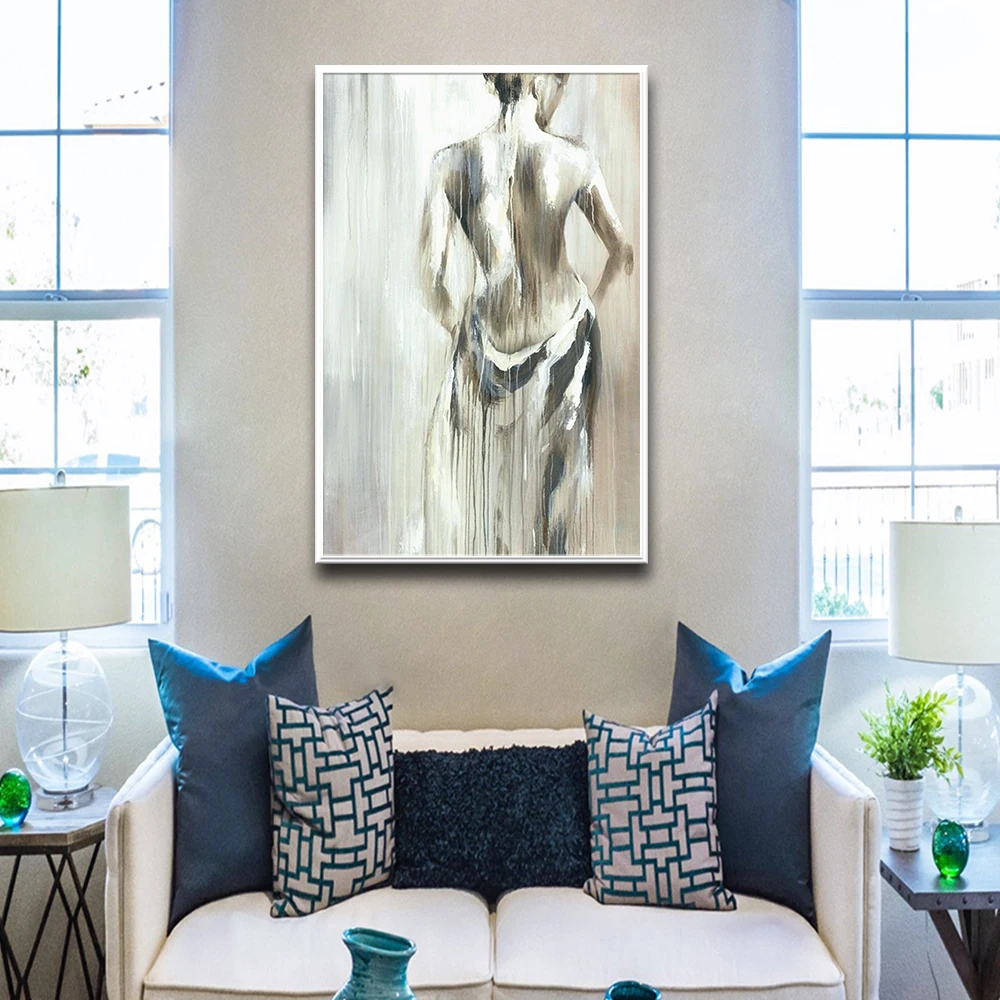 

Funny Art of naked women Wall Prints Cuadros Vintage Wall Art Painting Pictures Home Bathroom Decor
