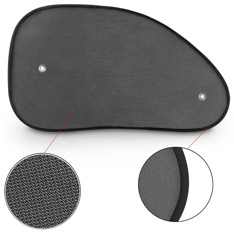 2 шт. Черный Автомобильный солнцезащитный козырек боковое окно чехол для