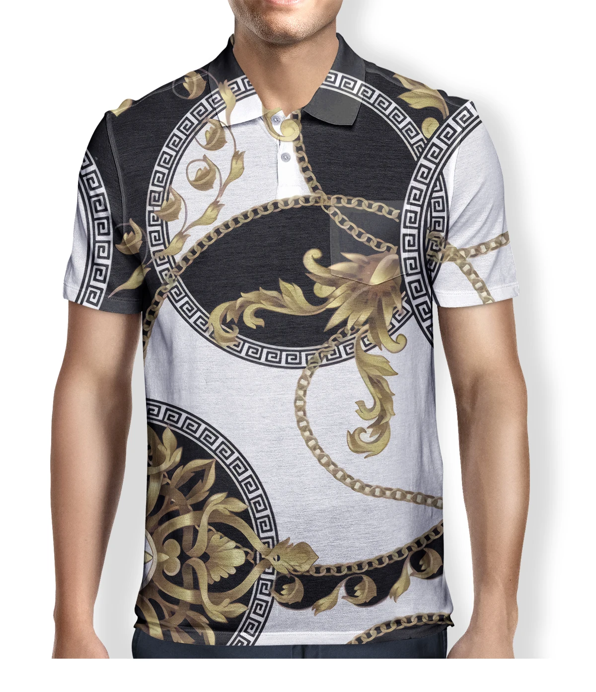 

Толстовка для гольфа, модная рубашка-поло, новинка, одежда с логотипом на заказ/узором, роскошный дизайн, уличная одежда, повседневные Модны...