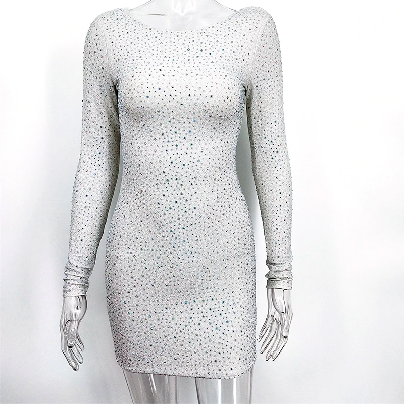 2019 летнее сексуальное платье с бриллиантами элегантное облегающее короткое