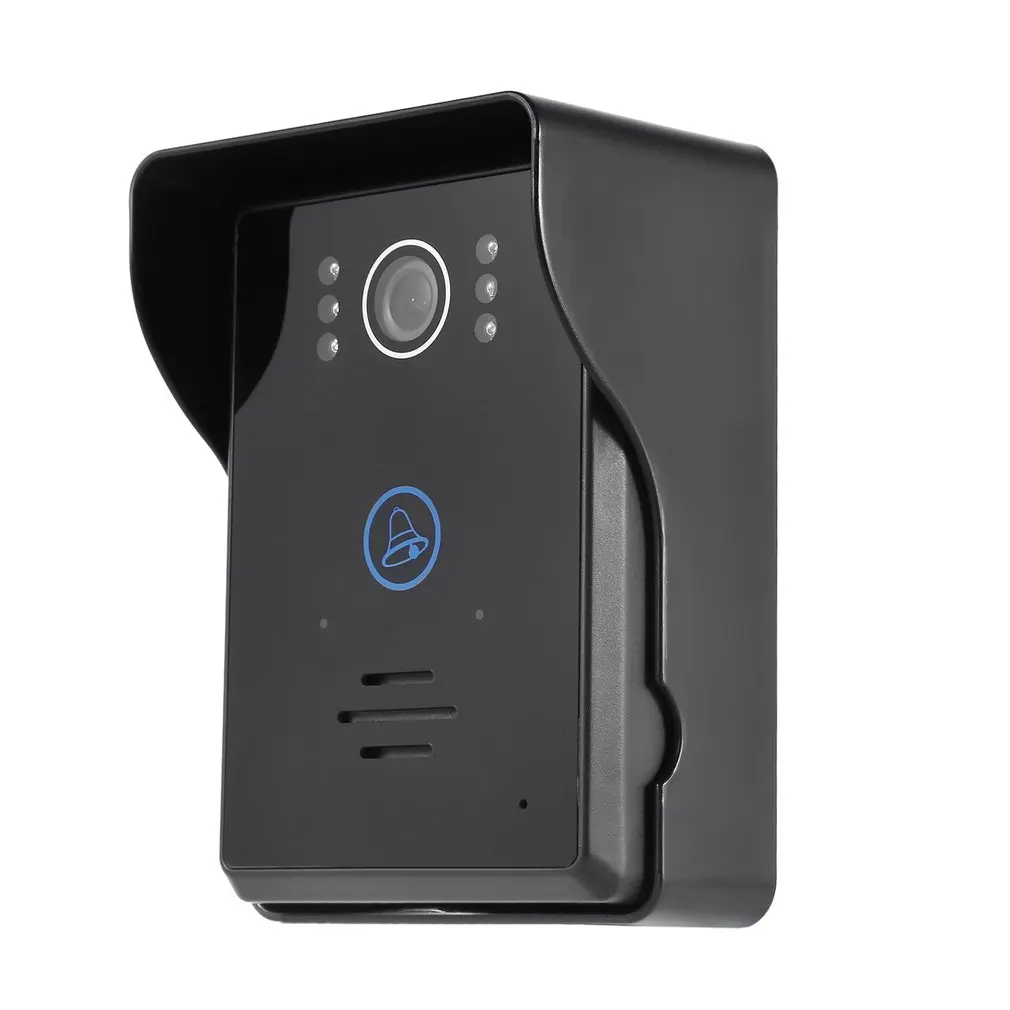 Touch Key Motion Detection Video Eye Doorbell Intercom with 2 Dingdong Doorbells ios/Android App Support Wifi Door Phone | Безопасность