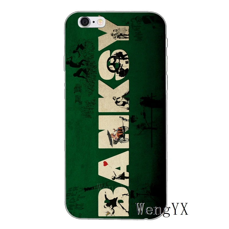 Street Art Banksy Graffiti Accessories phone case For Xiaomi Redmi S2 6 6A 5 plus 5A 4X 4A 3 Note pro 4 2 | Мобильные телефоны и