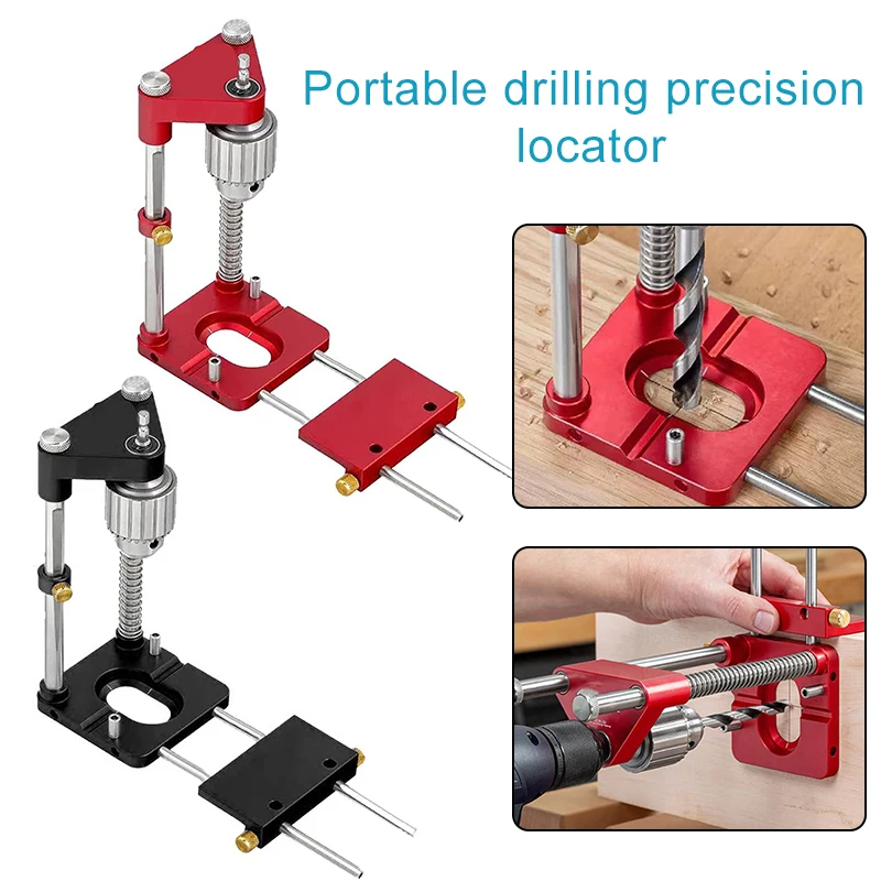 

Hinge Hole Drilling Guide Locator Hole Opener Template Door Cabinets DIY Tools For Woodworking Hand Tools Set New