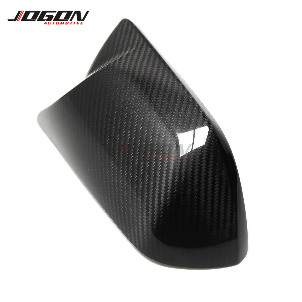 Car Side Rearview Mirror Cover For Ford Mustang 2015-2018 US Version With Turn Signal Dry Carbon Fiber | Автомобили и мотоциклы