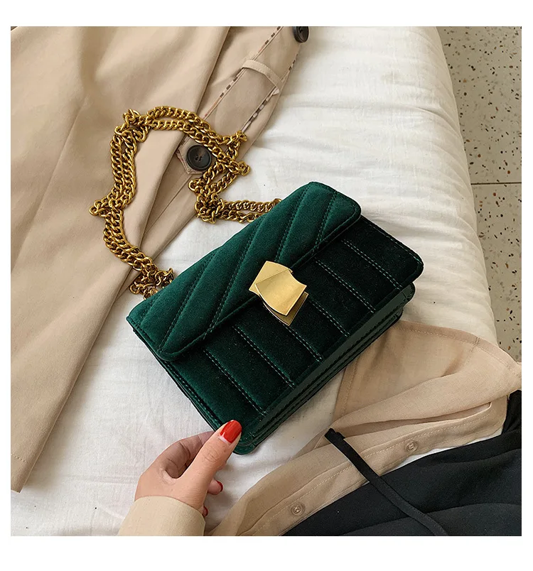 Велюровая сумка для Кроссбоди женская роскошные женские сумки сумочка