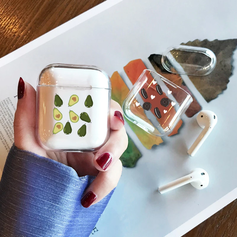 Роскошный Твердый чехол для Apple Airpods модные летние аксессуары наушников защитный