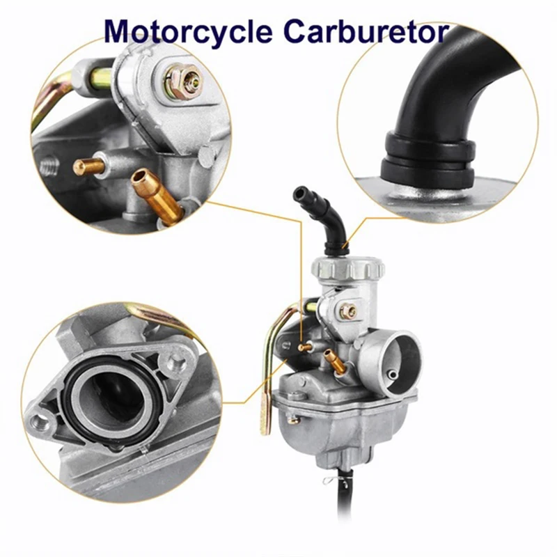 

Карбюратор CARB PZ20 50cc 70cc 90cc 110cc 125cc 135 ATV Quad Go kart SUNL TAOTAO