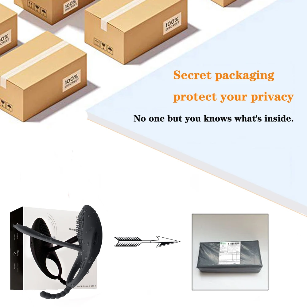 Вибратор кольцо с двойным пультом дистанционного управления вибрирующее