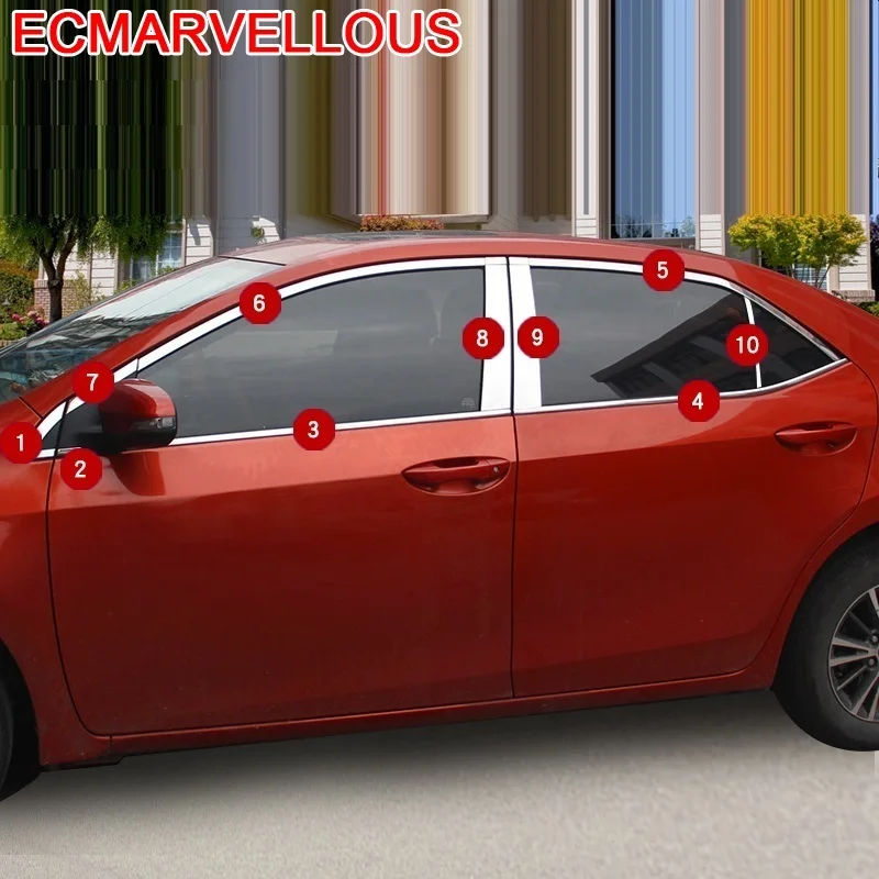 Оконный автомобильный хромированный модифицированный декоративный Стайлинг