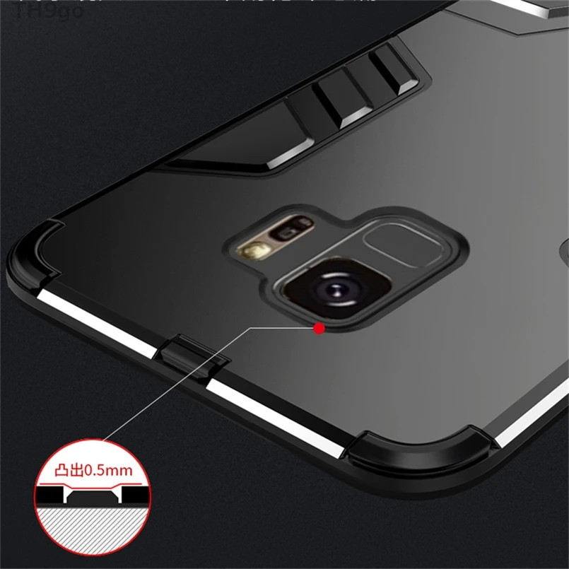 Shockproof Kickstand Case For Samsung A8 A6 Plus J6 J4 2018 Hybrid Armor Galaxy J2 Pro J7 DUO Max DYee |