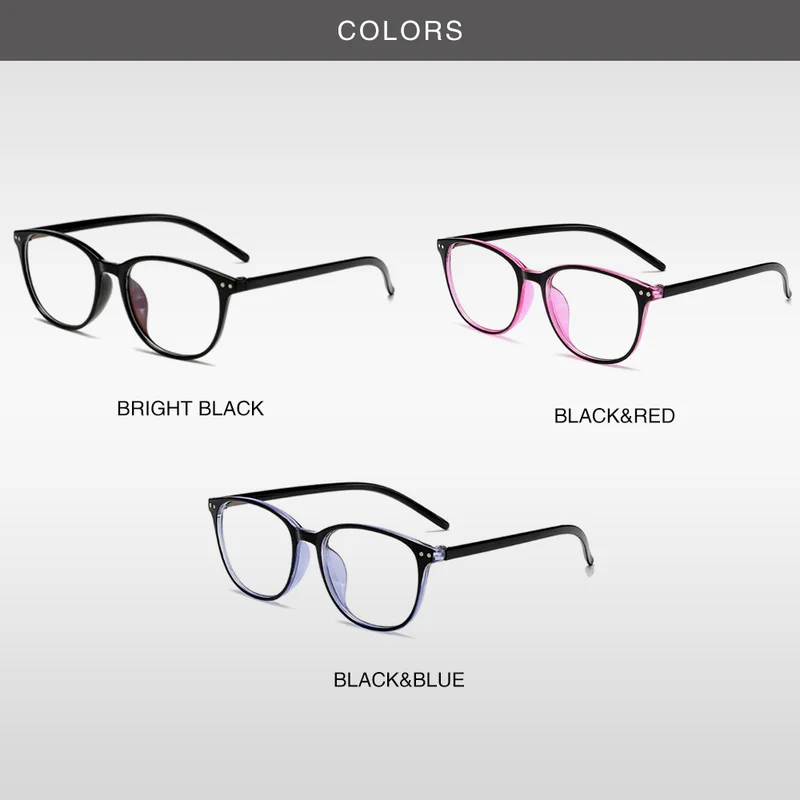 

2020 Myopia Glasses Women Men Classic Round Short-sighted Reading Glasses Diopter -0.5 -1.0 -1.5 -2.0 To -6.0 Eyeglasses Frame