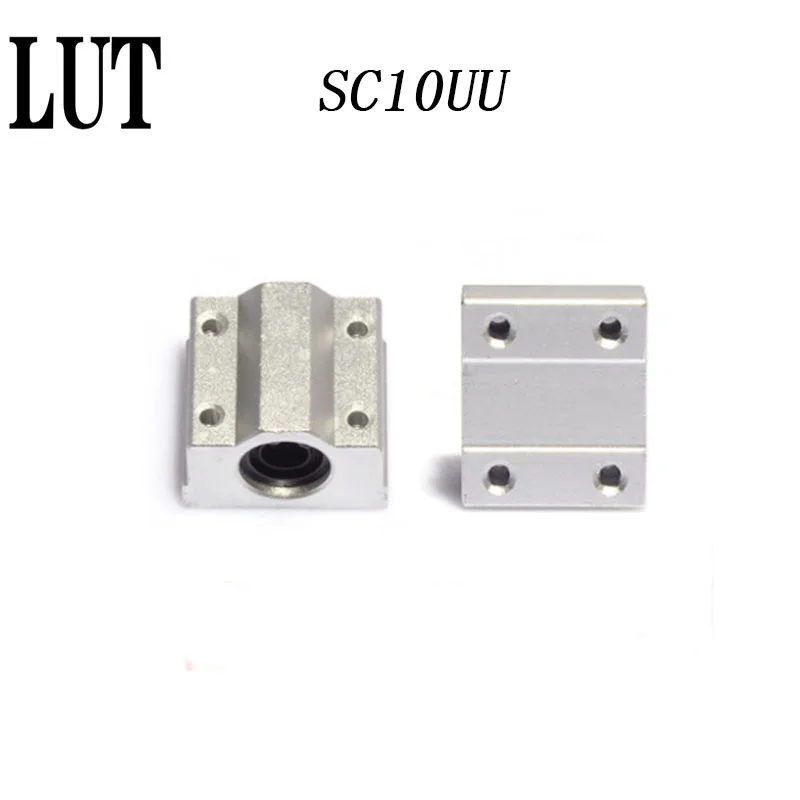 

High quality 10pcs SC10UU SCS10UU Linear motion ball bearings slide block bushing for 10mm CNC Router Free Shipping