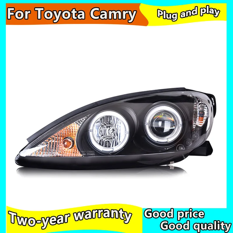 Автомобильный Стайлинг для Toyota 2001 2006 фара Camry светодиодная дальнего света camry LED DRL