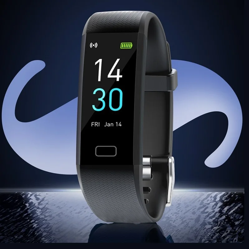 

Global Version Smart Sports Bracelet 0.96TFT Color Screen Heart Rate Blood Pressure Fitness Bluetooth 5 IP68 Waterproof