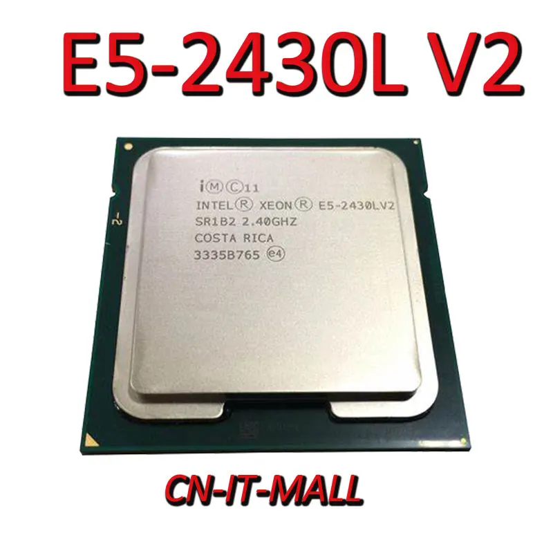 

Intel Xeon E5-2430L V2 CPU 2.4GHz 15M 6 Core 12 Threads LGA1356 Processor