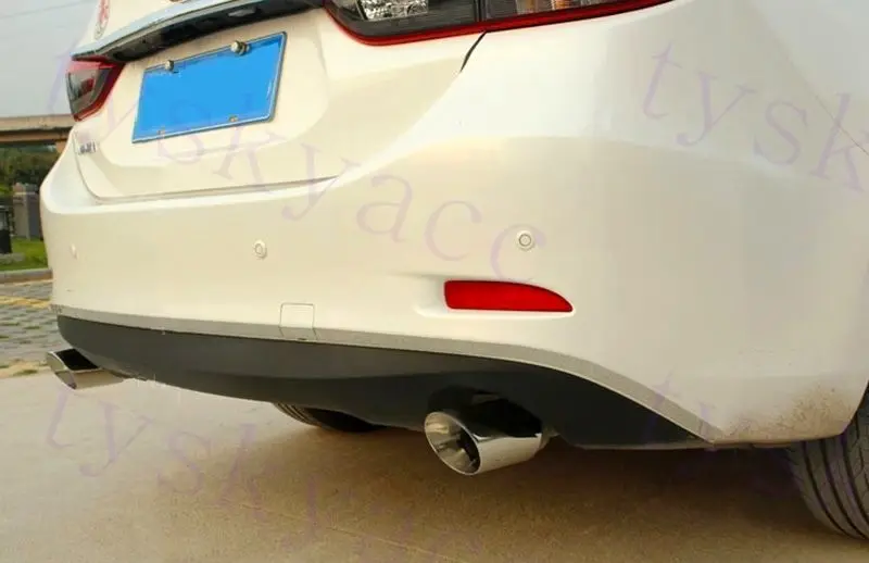 Аксессуары для Mazda 6 CX5 GJ 2014 2017 задняя крышка глушителя выхлопная труба украшение