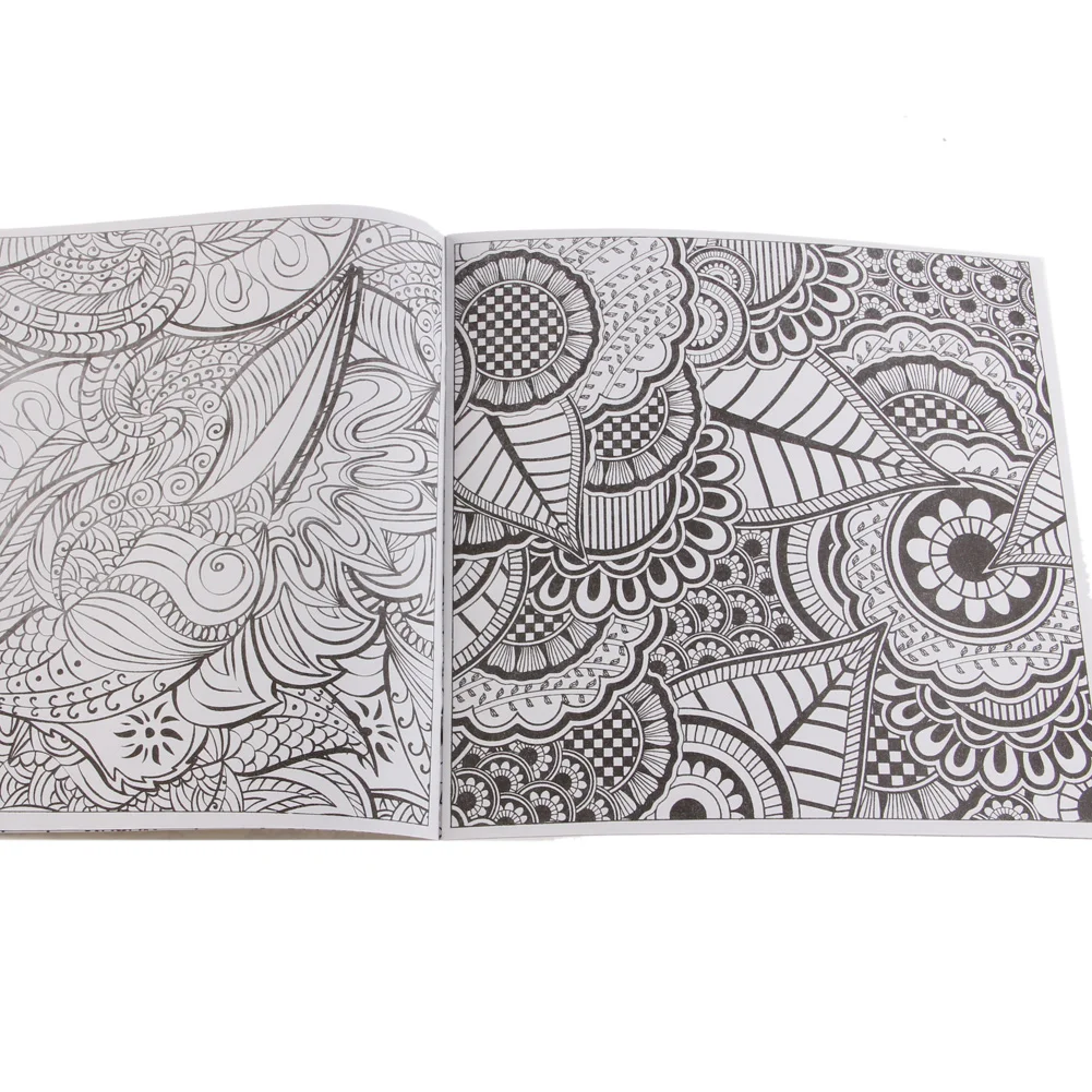 

Livre pour enfants Graffiti Coloring Book Peinture English Books Zen Mandalas