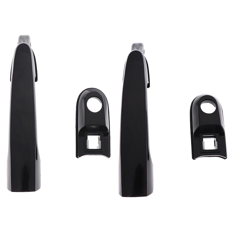 

OUTSIDE EXTERIOR BLACK DOOR HANDLE FOR HYUNDAI TUCSON 2005 2006 2007 2008 2009 83650-2E000 & 82660-2E000 New Style