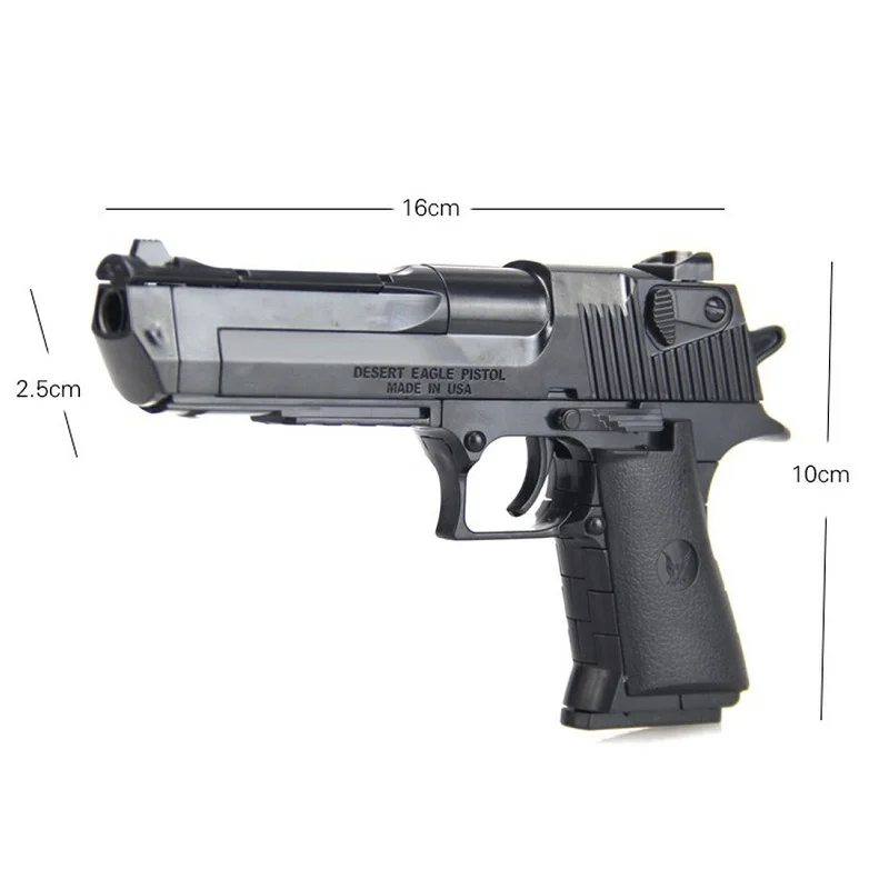 Детский конструктор Desert Eagle игрушечный пистолет серия оружия | Игрушки и хобби