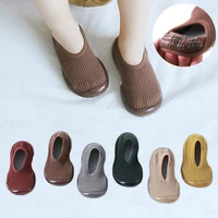baby boys girls sock shoes non slip floor socks baby soft rubber sole toddler shoes socks baby socks with rubber soles