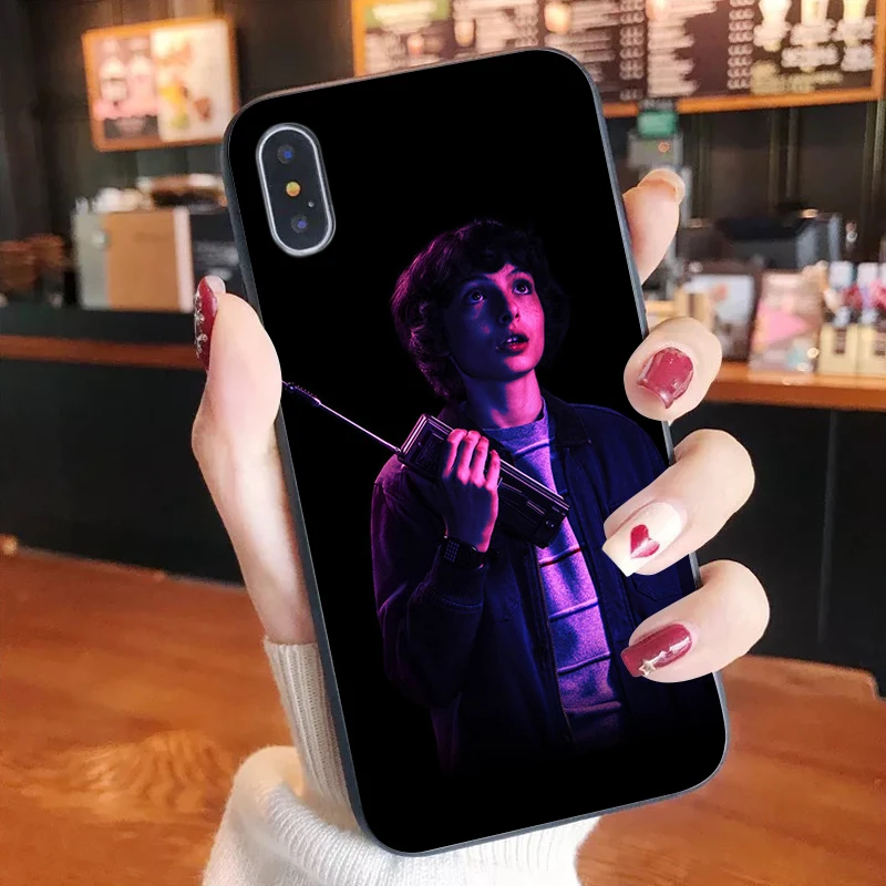

Finn Wolfhard Soft tpu Phone Cover for iPhone X XSMAX 6 6S 7 7plus 8 8Plus XR SE2020 12pro 12mini 11promax