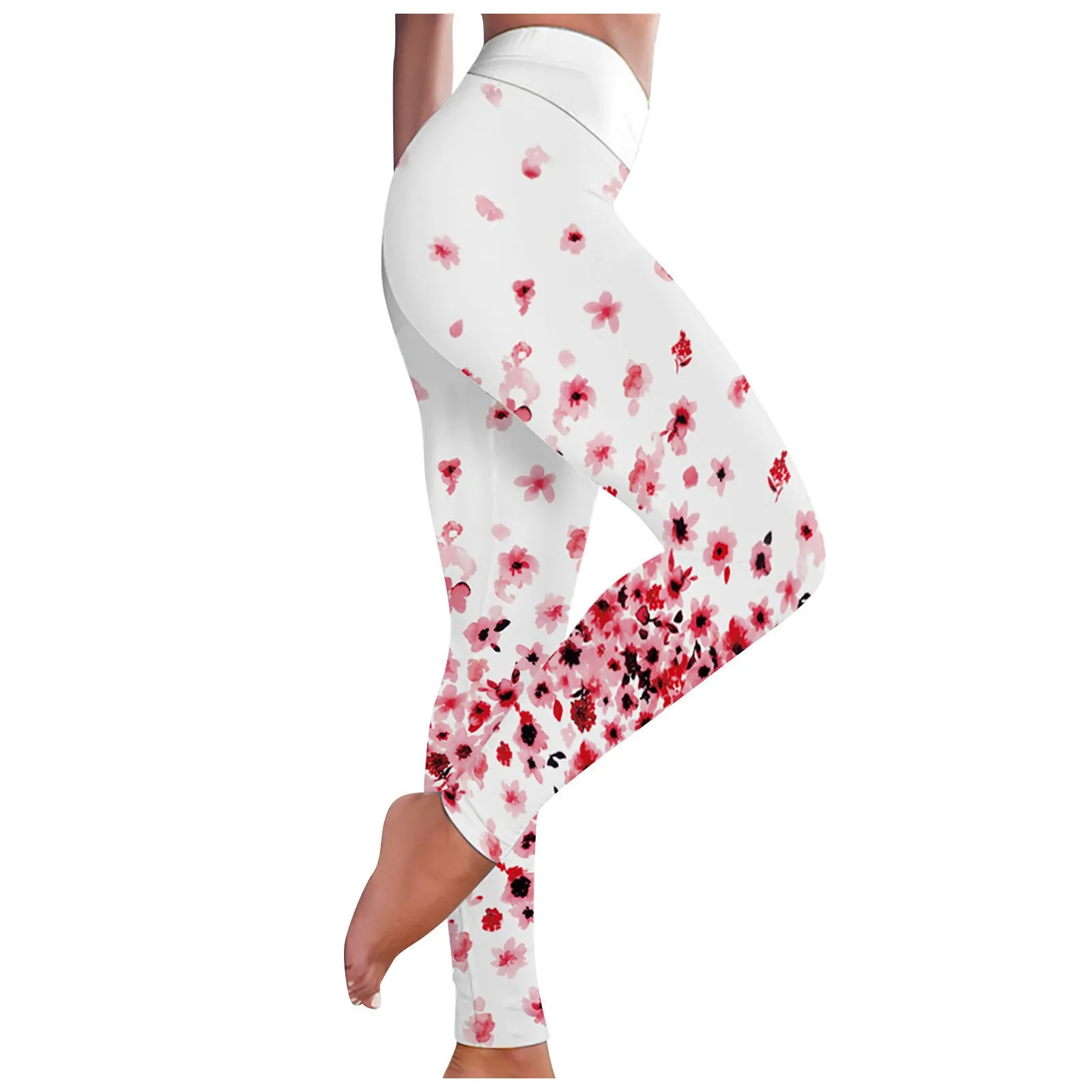 

Fashion Leggings Women's Printing Breathable Hip Lifting Exercise Yoga Pants Stretchy High Waist Athletic Exercise Fitness 2021