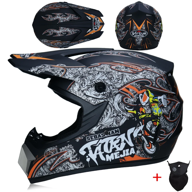 

Children motorcycle helmets Cycling Motocross Downhill Safety helmet Off Road motorcycle Adult motocross Helmet