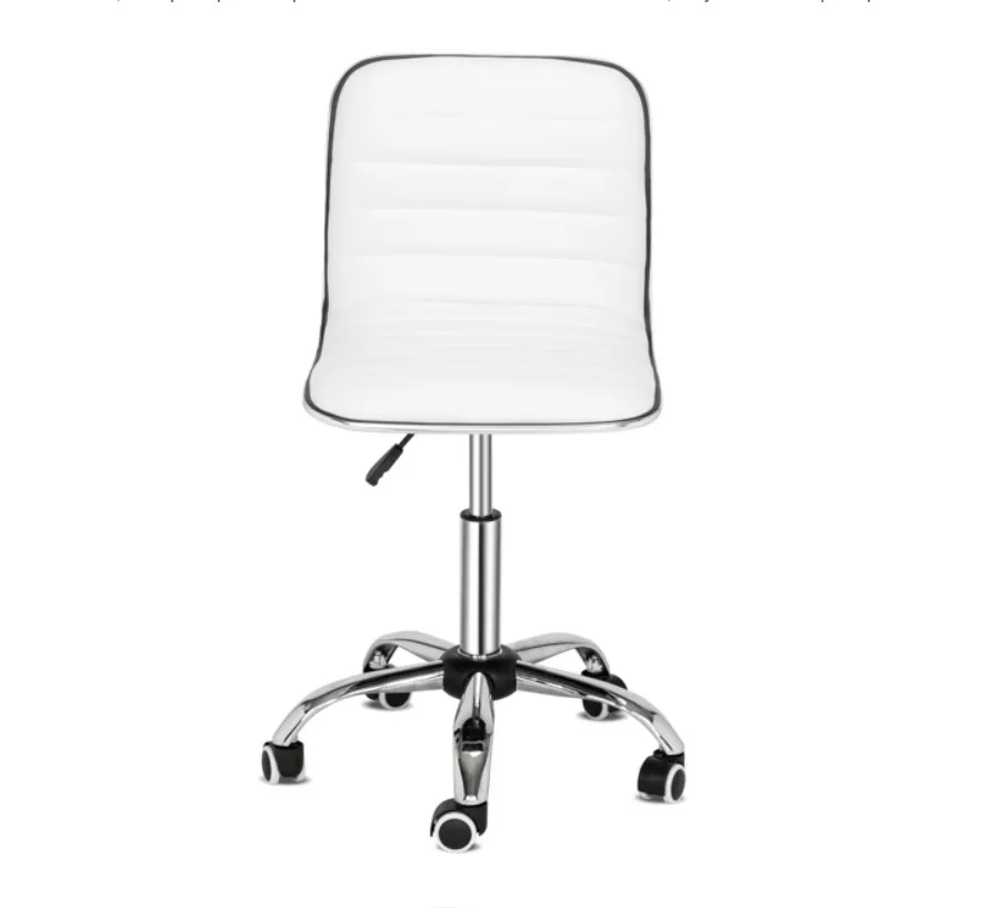 

【USA READY STOCK】FCH Horizontal Bar Chair Armless White Office
