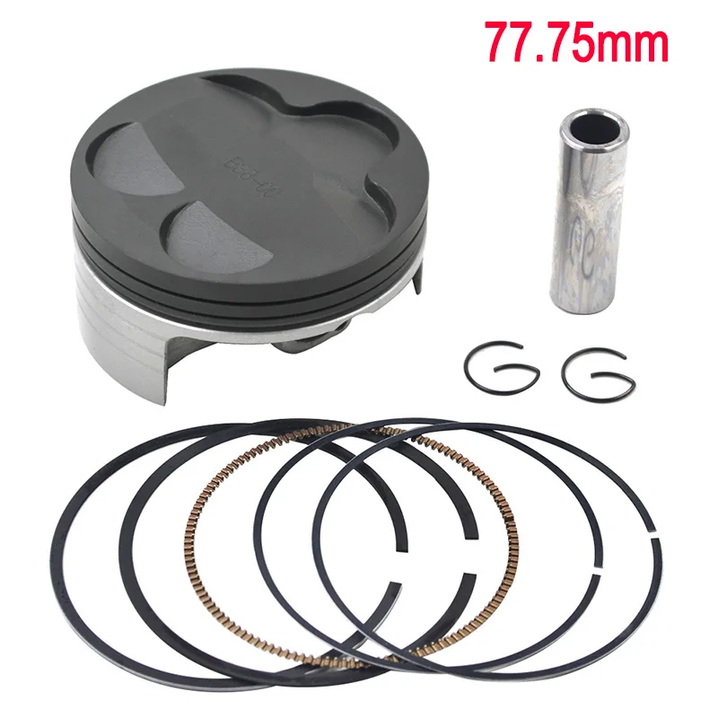 77.75mm Piston Kit Мотоцикл STD~+ 100 77 мм~ 78 мм комплект поршневых колец для YAMAHA YZ250F WR250F YZ250 WR250 yz WR 250 F 250R 2001 2002 5NL-11631-00-00 - Цвет: 77.75mm Piston Kit