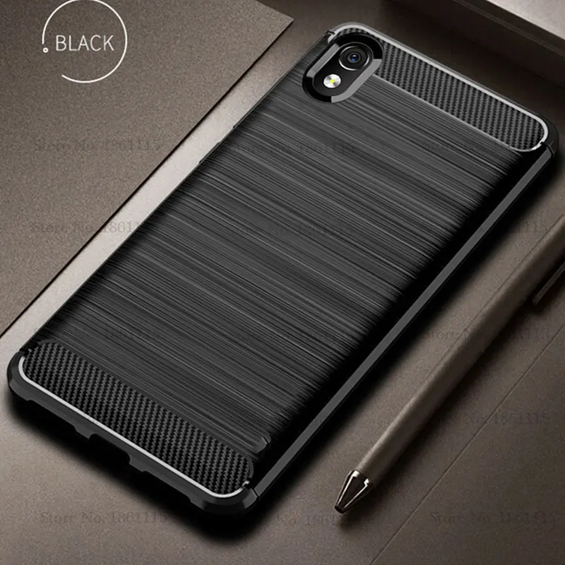Супер мягкий чехол для телефона из ТПУ для Xiaomi Redmi 7A, тонкий силиконовый тканевый чехол на заднюю панель для Xiaomi Redmi 7A Redmi7A, защитный чехол