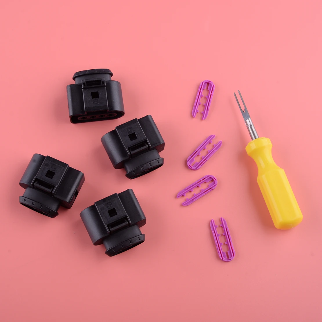 

Комплект для ремонта катушки зажигания, комплект жгутов проводов для Audi A1, A2, A3, A4, S4, A6, A8, Q7, TT, R8, RS3, RS4, 1J0973724