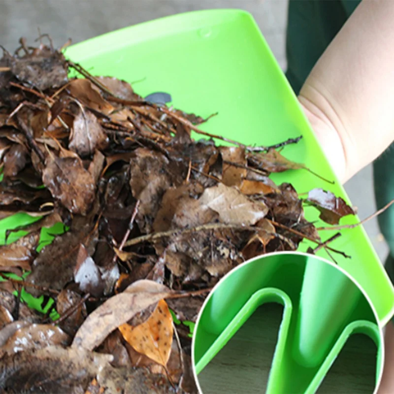 

2PCS Garden Hand Rake Claws Handheld Spoon Rubbish Collector Grabs Leaves Garden Cleaning Shovel Lawn Debris Pick Up Tool