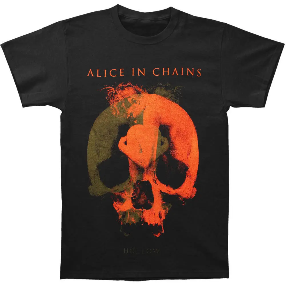 

Alice In Chains Men's Fetal 2014 Tour T-shirt Black Rockabilia