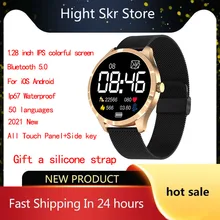 2021 New Sports Smart Watch Men Touch Screen Fitness Trackers Blood Pressure Heart Rate Sleep Reloj Inteligente smart watch Q9L