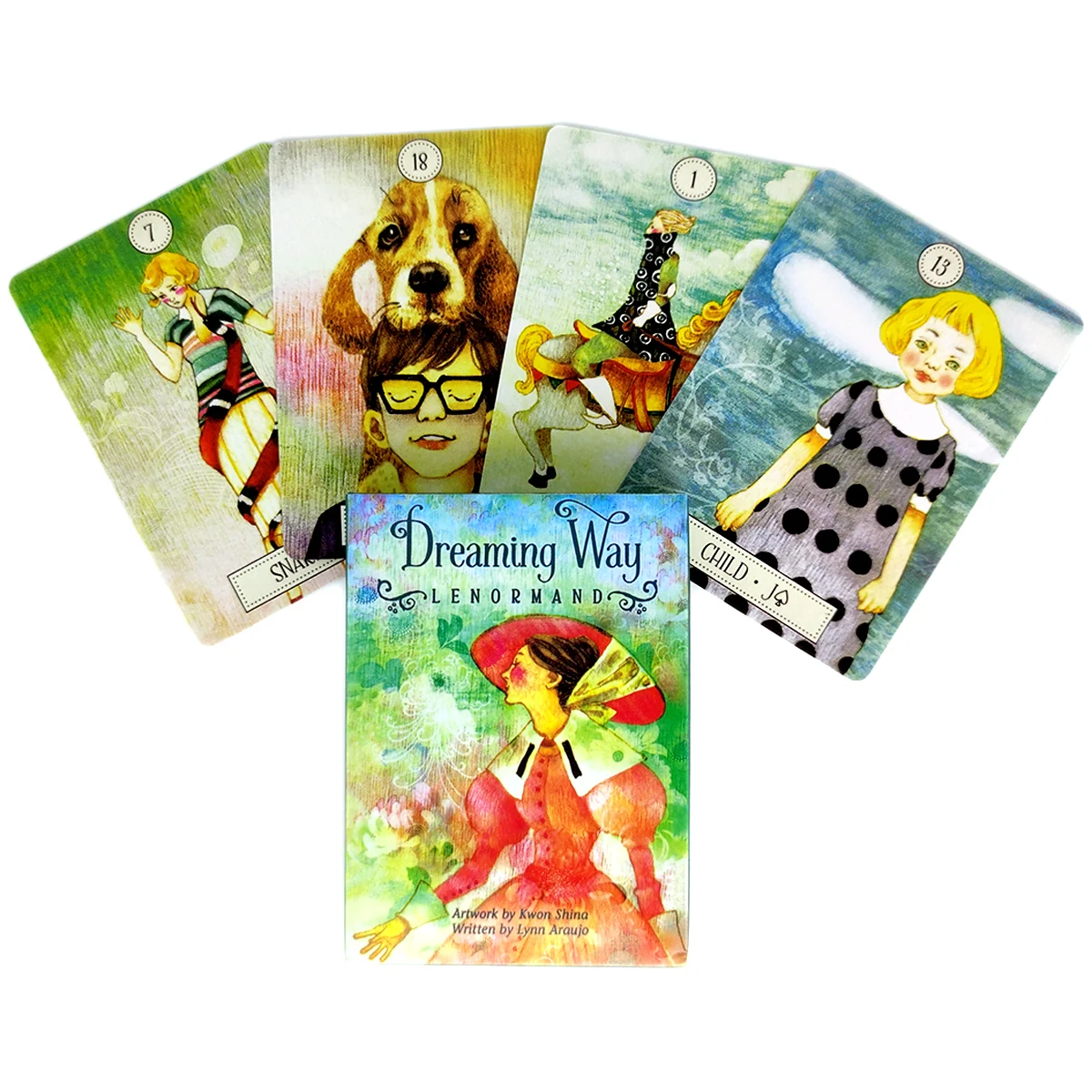 2021 новые карты мечтательного пути Lenormand Tarot и колода для обучения гадания в