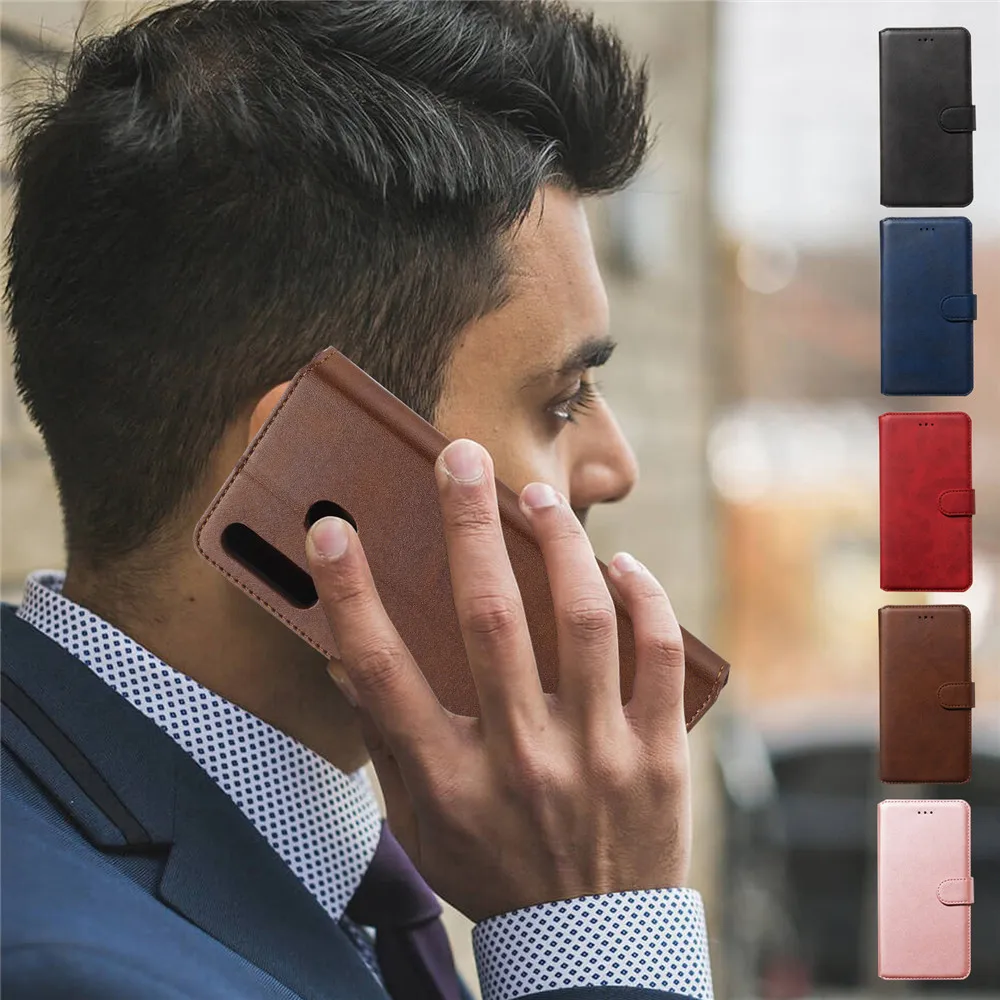 Ретро кожаный магнитные Кошелек откидная крышка защитный чехол на для SAMSUNG Galaxy A50