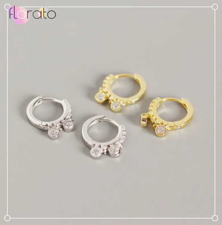 925 стерлингового серебра серьги для женщин Цвет золотой серебряный Женские