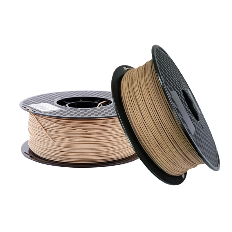

1.75mm Wood PLA 3D Printer Filament 1kg Wood-like Plastic Printing Materials Wooden Mahogany Color 1000g Sublimation Products