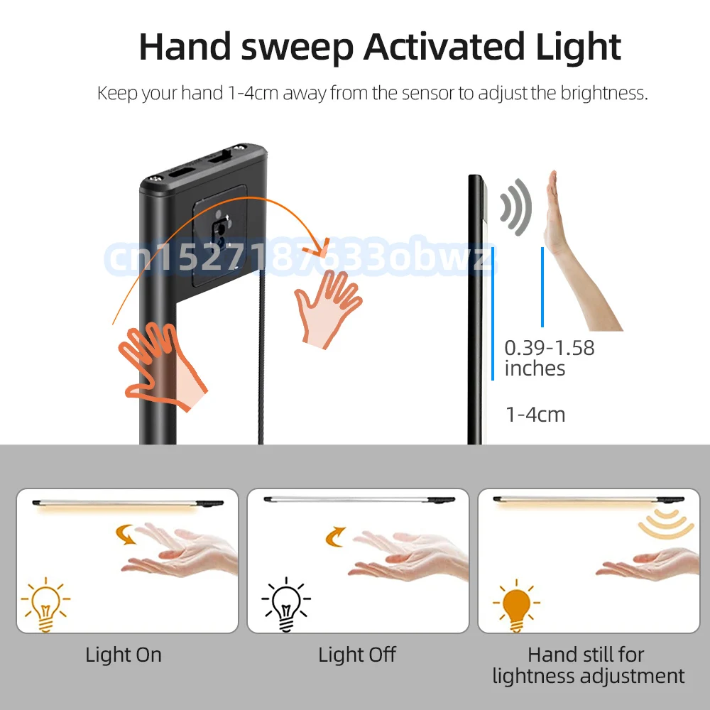 

Cabinet Lighting LED Always Light Closet USB Lamp with Motion Sensor Wireless for Led Kitchen Under Furniture Decoration H