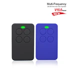 Пульт дистанционного управления для гаражной двери  287 МГц-868 МГц, многочастотный Открыватель ворот, зеленая светодиодная подсветка