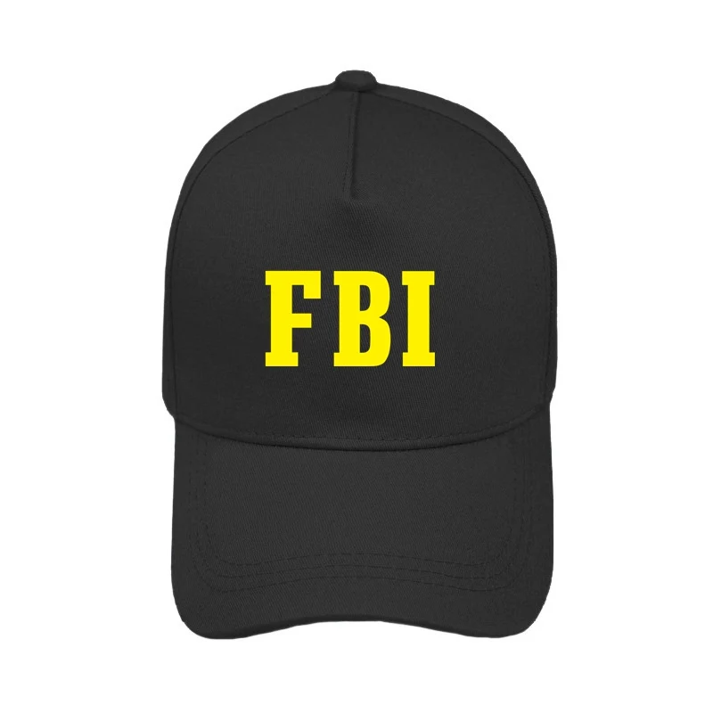FBI baseball cap agent secret service police CIA Staff Men cotton black hip-hop Outdoors Caps H119