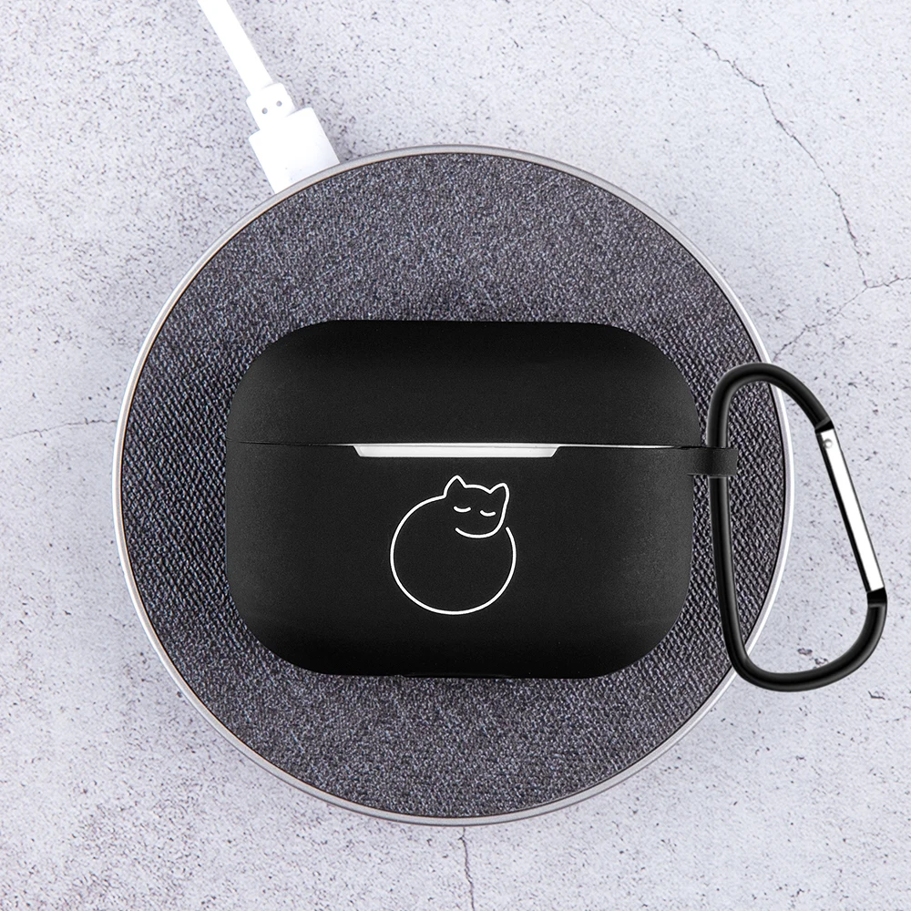 Для Airpods Pro Чехол Силиконовый Беспроводной bluetooth наушники чехол для Apple 2019