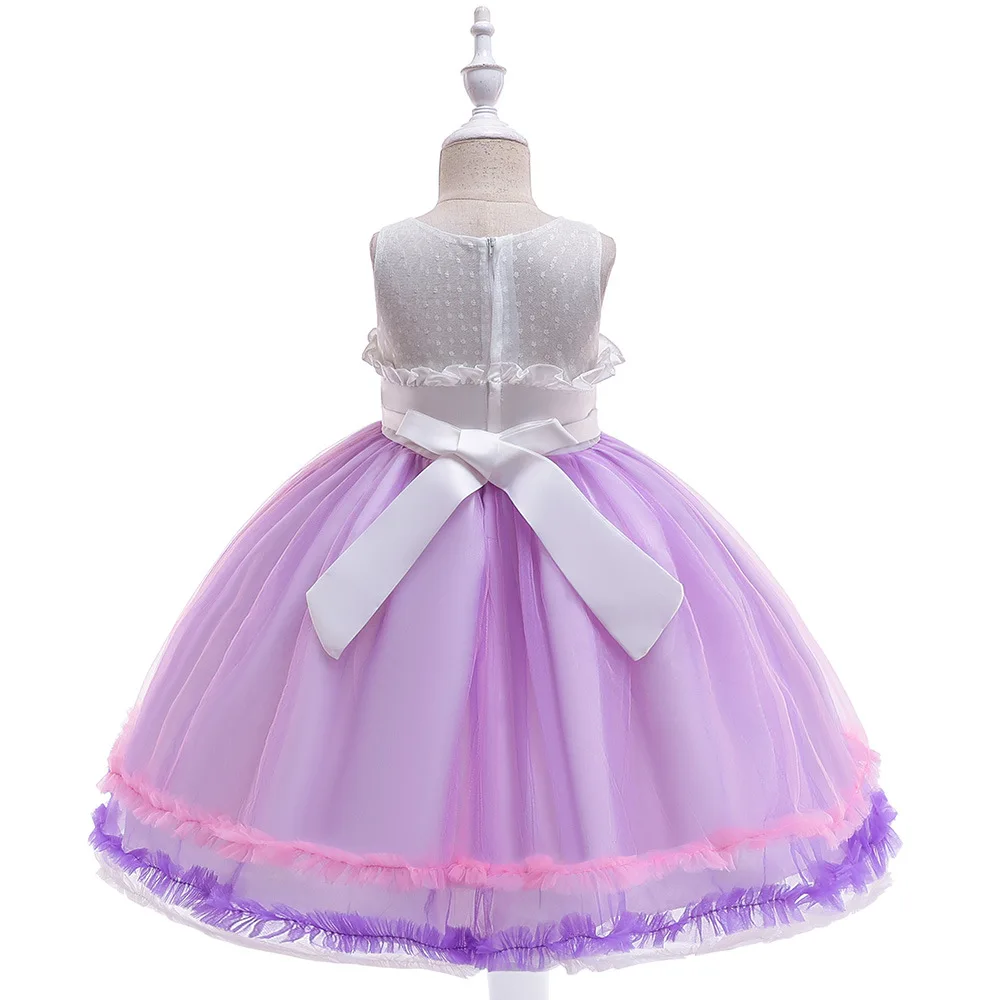 

Kids Flower Girls Dresses For Party Dress Summer Children Clothes Princess Dress For Girls 8 10 12 Year