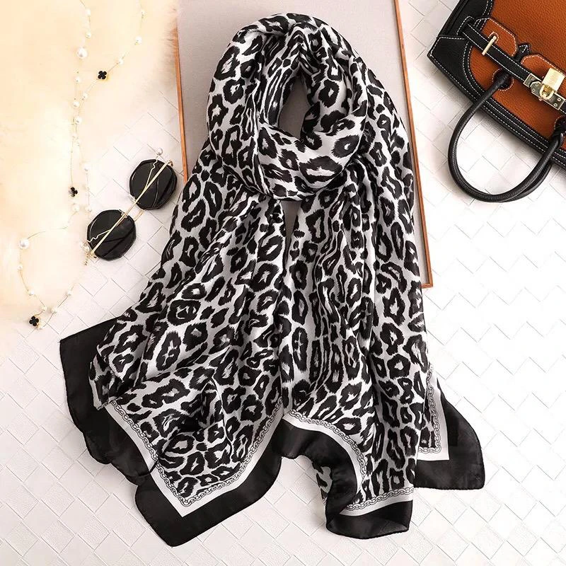 

Yulaili 2020 Luxury Women Scarf Summer Silk Scarves Shawls Lady Wraps Soft Pashmina Female Echarpe Design Beach Stole