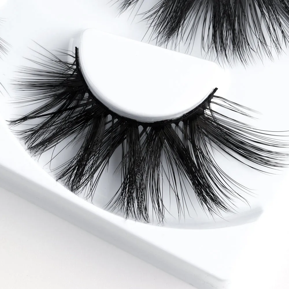 LEKGAVD1/4/7 пар 3DMink волос крест накрест Накладные EyelashesThick длинный пушистый ручной